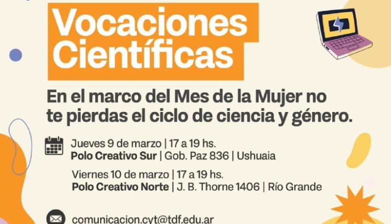 Se llevará a cabo un ciclo de charlas sobre ciencia y género en el