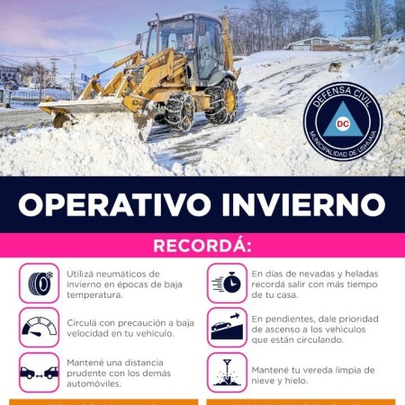 Operativo invierno: La Municipalidad dio inicio a los trabajos de prevención
