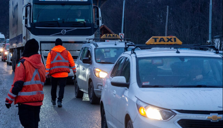 El Municipio realizó controles vehiculares en el acceso a la ciudad
