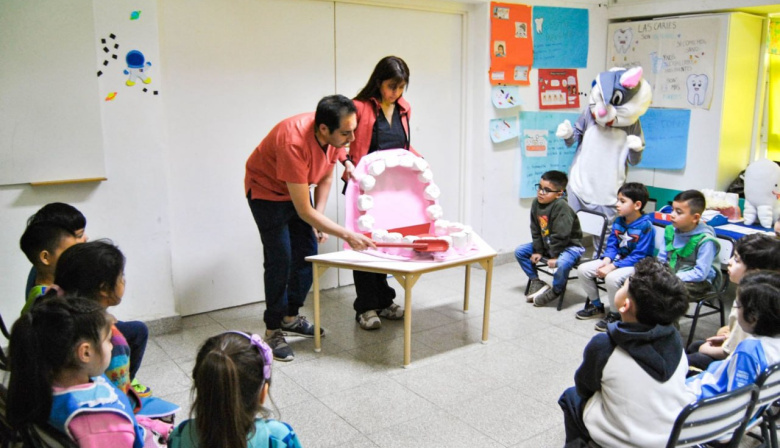 Se realizaron talleres de salud bucal para las infancias