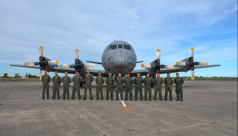 La Armada incorporó el segundo P-3C Orion para patrullar la milla 200
