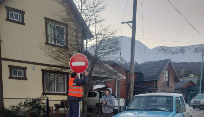 Cambio en los sentidos de circulación en el barrio Pista de Esquí