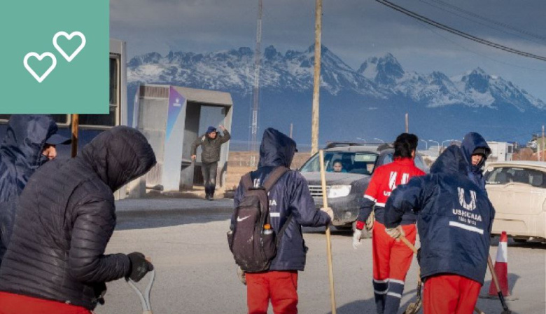 La Municipalidad de Ushuaia realizará una jornada de limpieza en calle Magallanes