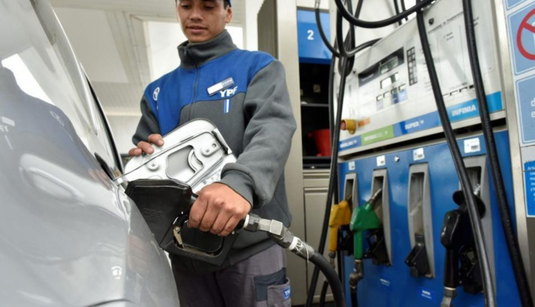 YPF aumentó 6,4% el precio de los combustibles