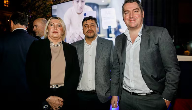 Bertone, Harrington y Pérez, presentes en el lanzamiento de la Fundación Mirgor