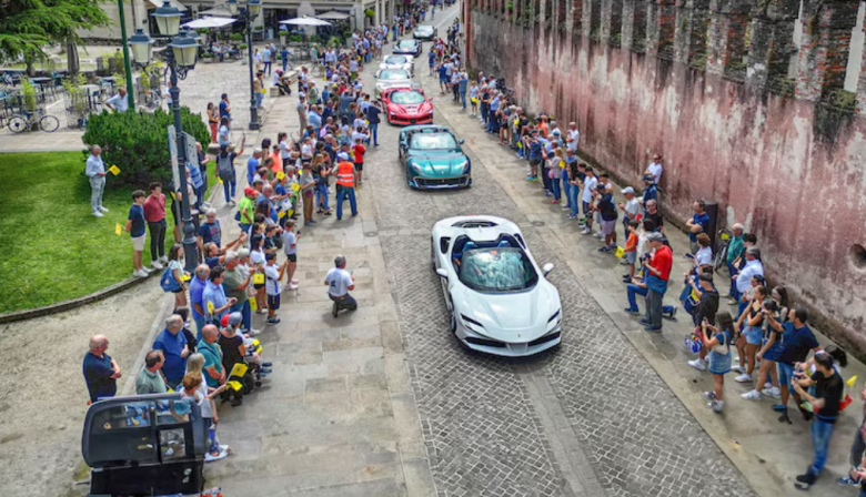 Una caravana exclusiva de 60 modelos Ferrari llegará a Ushuaia en Noviembre