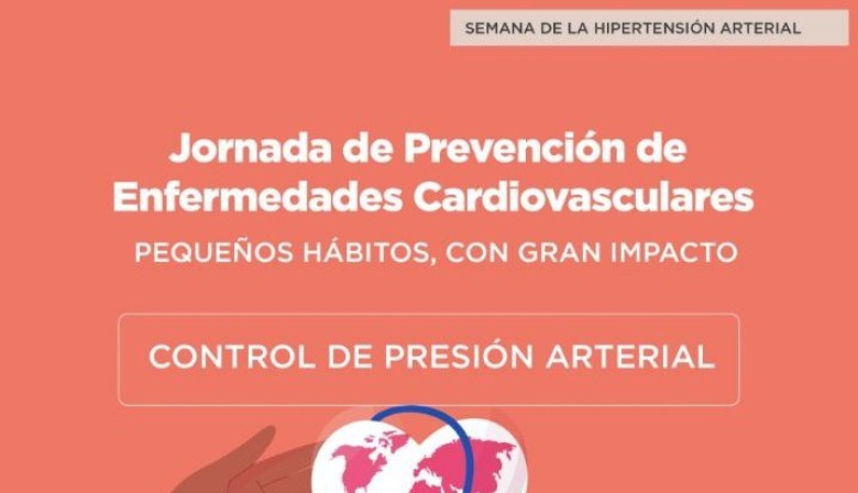 El área de salud municipal realizará una jornada de prevención de hipertensión arterial