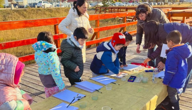 Niños y niñas del Jardín N° 28 participaron de la 1° jornada del Programa Educativa de Arte y Patrimonio