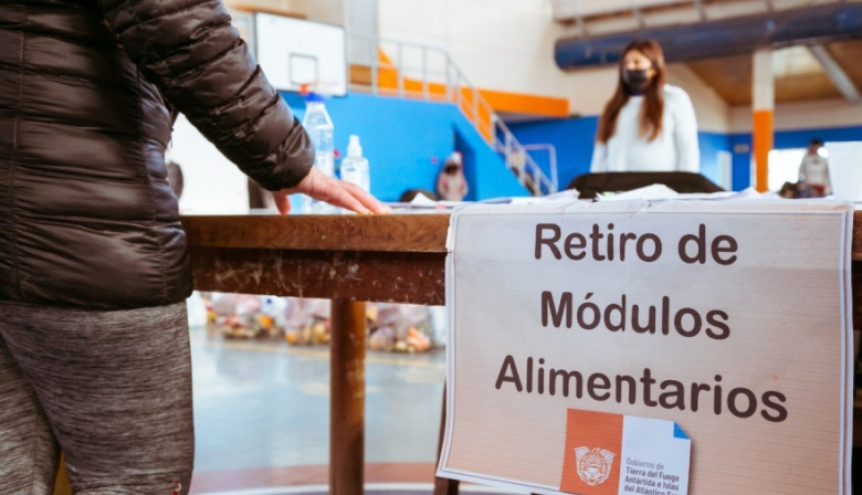 El sábado entregarán los módulos alimentarios en Ushuaia