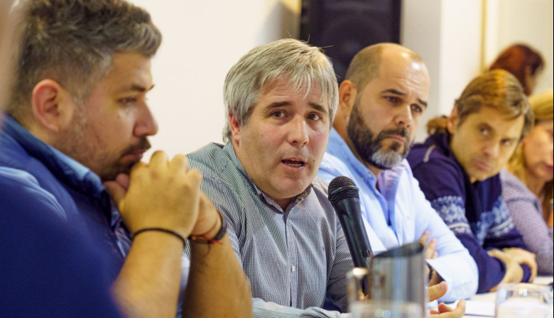 "Este gobierno nunca cercenó derechos a los trabajadores como sí se está haciendo desde el gobierno nacional" expresó Canals