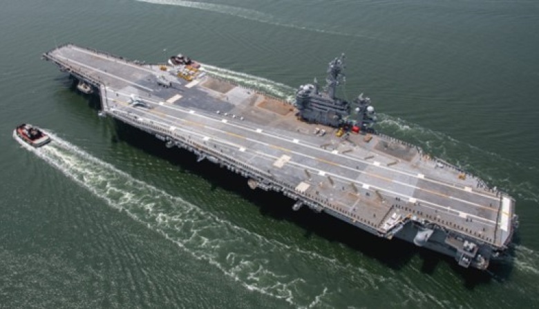El portaaviones USS George Washington embarcó a personal de la Armada Argentina y de otros países