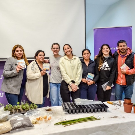 "Creá tu Jardín": La Municipalidad de Ushuaia ofreció un nuevo taller