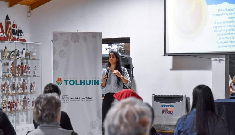 Se brindó una charla sobre los beneficios del agua de mar en Tolhuin