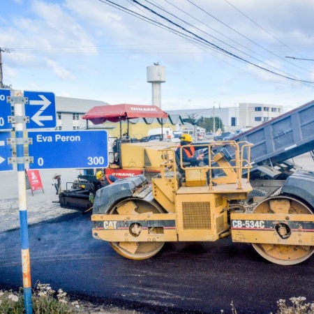 Obras municipales: Avanza la recuperación de la trama vial en Ushuaia