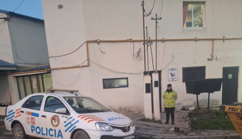 Allanaron uno de los anexos de la Alcaidía de Ushuaia por un hecho de robo