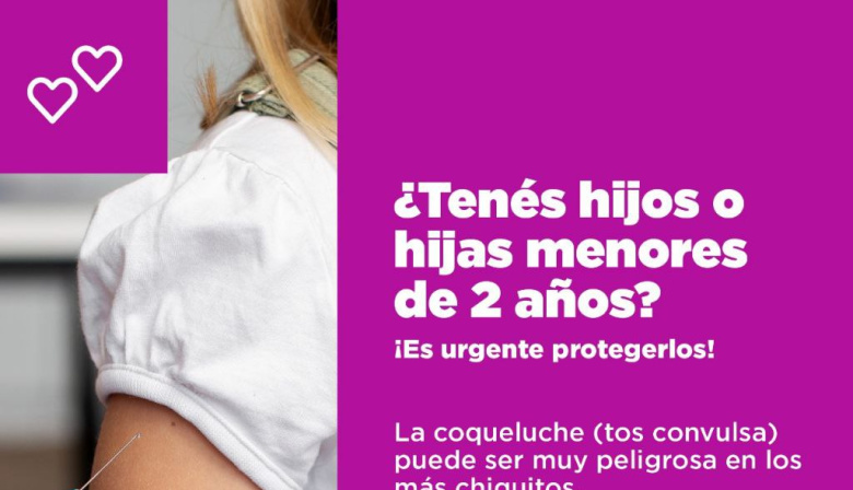 El Municipio lanza una campaña urgente de vacunación contra la coqueluche