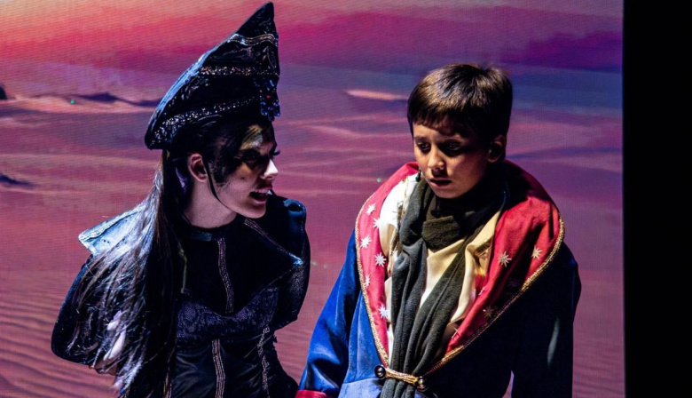 Cultura municipal acompañó la propuesta infantil "El Principito" en la sala Niní Marshall