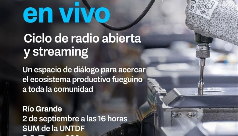 "Industria en Vivo": Gobierno realizará un ciclo de radio y streaming