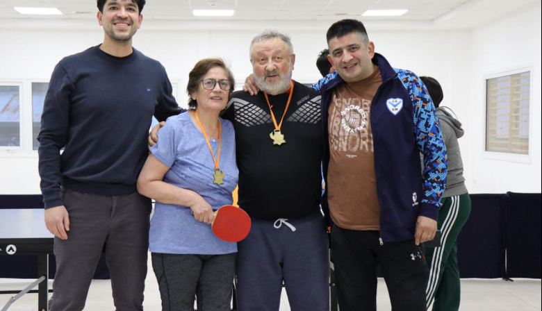 El tenis de mesa definió sus campeones