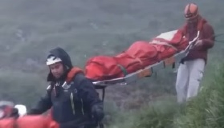 Rescataron a turista israelí en el Cerro Cinco Hermanos