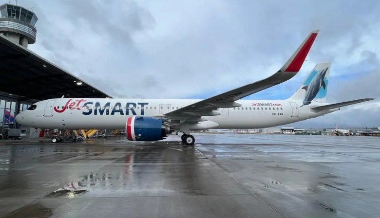JetSMART recibió un nuevo Airbus A321neo