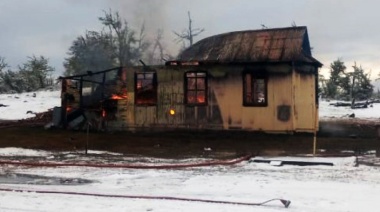Se quemó la antigua casa de Rafaela Ishton y Santiago Rupatitni
