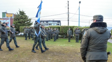 La municipalidad acompañó la conmemoración del 39° aniversario del Escuadrón 44 Ushuaia de Gendarmeria Nacional