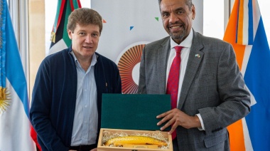 Melella recibió al embajador de Kuwait en Argentina, Abdullah Ali Alyahya