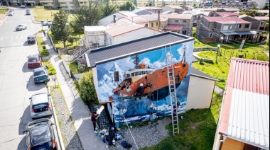 Alba continúa acompañando el encuentro internacional de muralistas “EMUSH 2024”