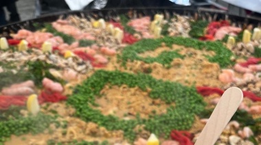 GDS Catering cocinará su tradicional paella para 15.000 personas por el 139° aniversario de la ciudad de Ushuaia
