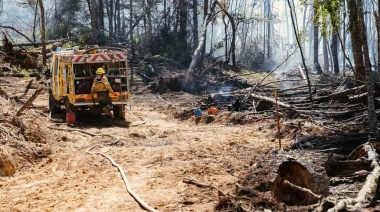 Se encuentra oficialmente extinguido el incendio declarado en la zona del Río Lainez