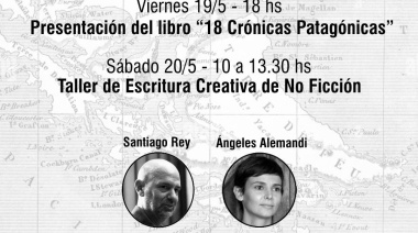 El Municipio acompañará la presentación del libro "18 Crónicas Patagónicas"