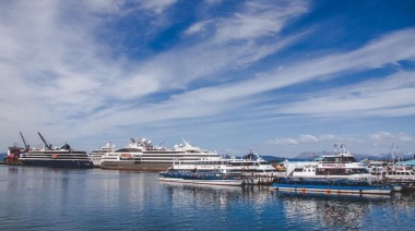 Durante la temporada alta hubo 657 arribos de buques en el puerto de Ushuaia