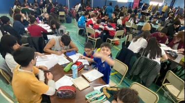 “Más de 400 chicos participaron de la final de las Olimpiadas de Matemáticas Newsan”