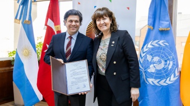 Urquiza recibió al embajador de Turquía y a la coordinadora residente de Naciones Unidas