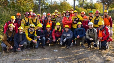 Certificaron a 47 nuevos combatientes de incendios forestales