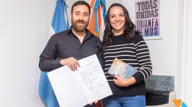 María Victoria Vuoto recibió a Luciano Rodrigo Moreno Calderón