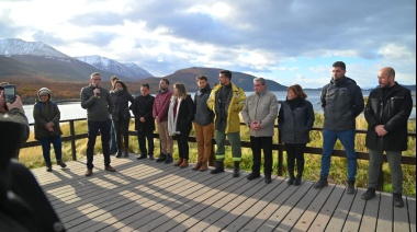 Inauguraron obras en el Parque Nacional Tierra del Fuego
