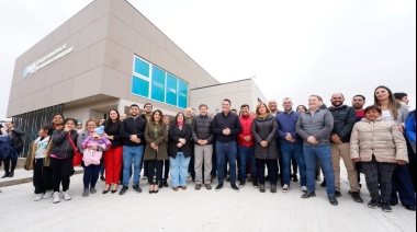 Melella, Perez y Harrington recorrieron el nuevo Centro Municipal de Desarrollo Comunitario
