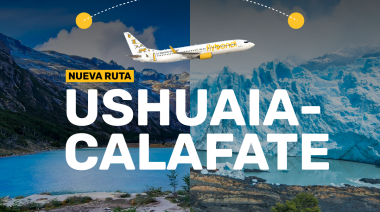 Ushuaia - El Calafate: la nueva ruta interprovincial que suma Flybondi para la temporada de invierno