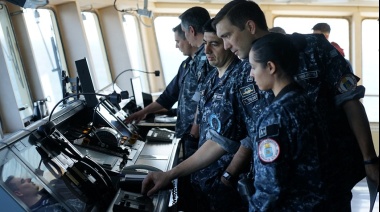 El rompehielos ARA “Almirante Irízar” finalizó sus pruebas de máquinas y sistemas previo a la Campaña Antártica