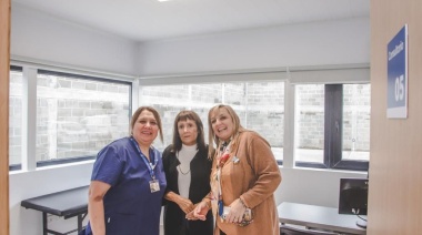 Funcionarios municipales participaron de la inauguración del Centro de Salud de la Clínica San Jorge en Tolhuin