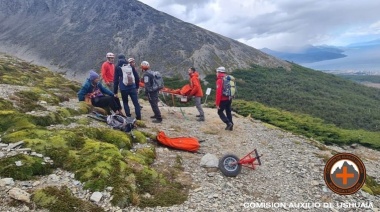 La Comisión de Auxilio de Ushuaia intervino en 72 rescates