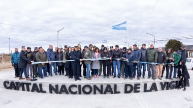 Río Grande ya cuenta con su plaza cívica en honor a la Vigilia por el 2 de abril