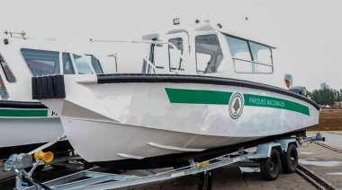 Parques Nacionales incorporó 11 embarcaciones construidas en el astillero Tandanor
