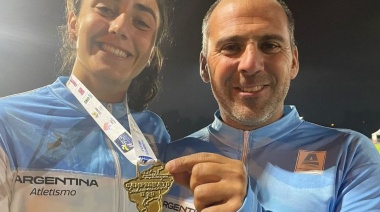 La ushuaiense Renata Godoy logró oro y bronce en el Sudamericano U20 de atletismo