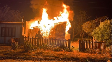 Se incendió una vivienda en Tolhuin