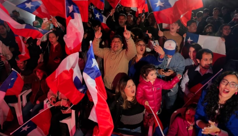 La derecha controlará la nueva asamblea constituyente de Chile
