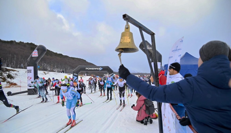 Se realizó la 35° edición de la tradicional Marchablanca y la 11º Ushuaia Loppet 