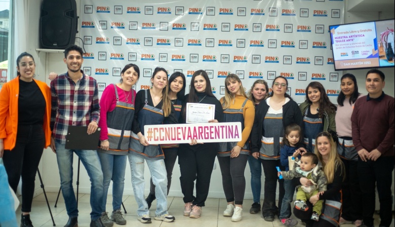 El CCNA inauguró muestra artística del Jardín de Infantes “Dulce de Leche”